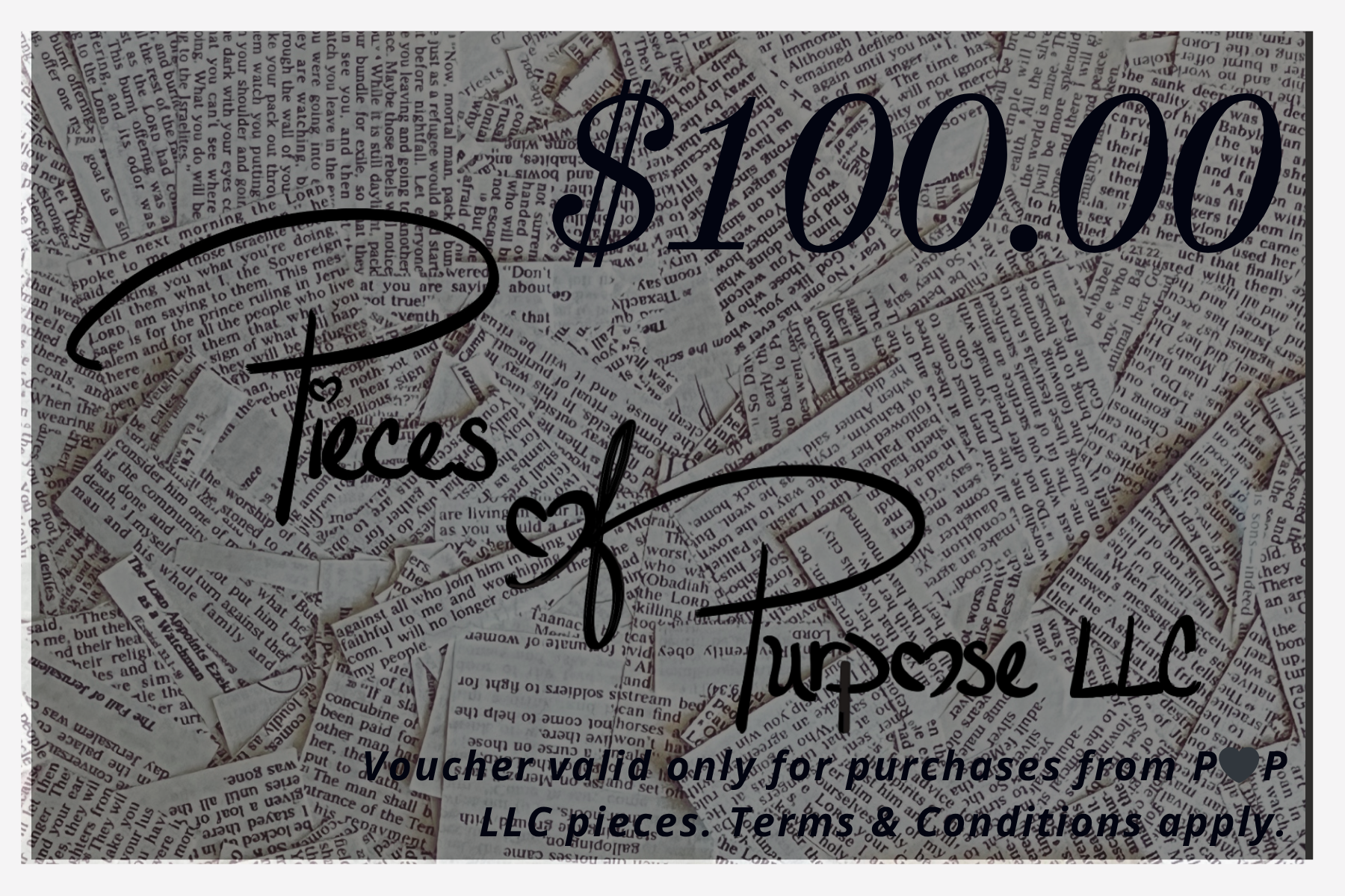 Pieces of Purpose LLC Gift Card