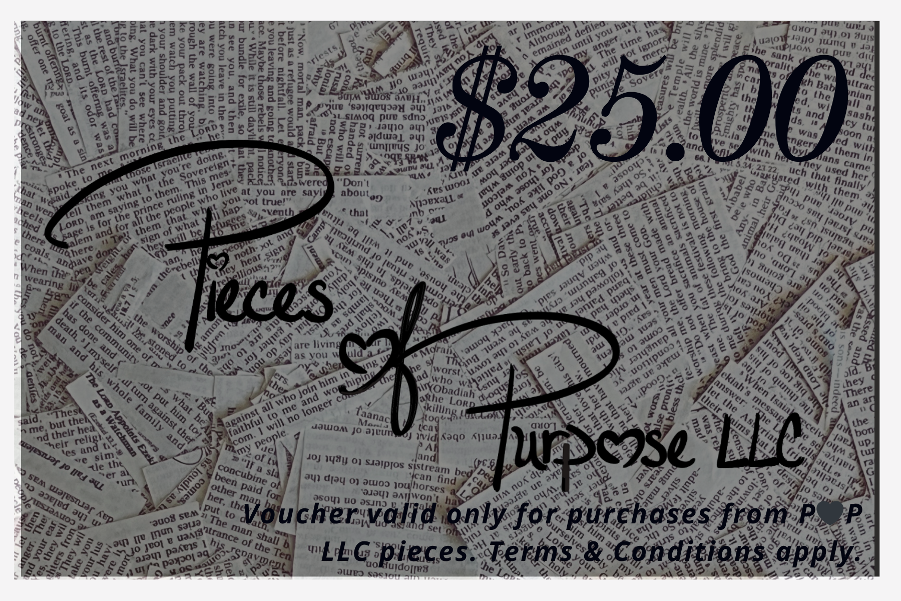 Pieces of Purpose LLC Gift Card