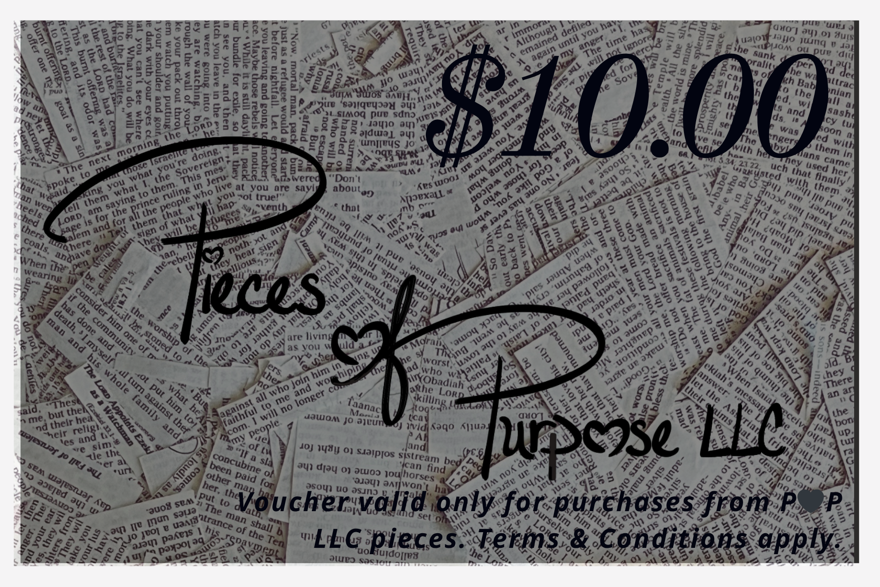 Pieces of Purpose LLC Gift Card