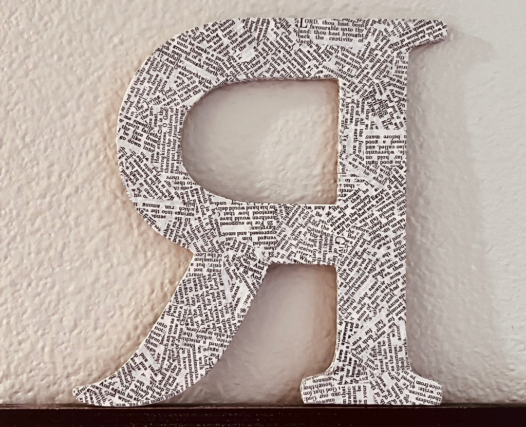 Letter R - small