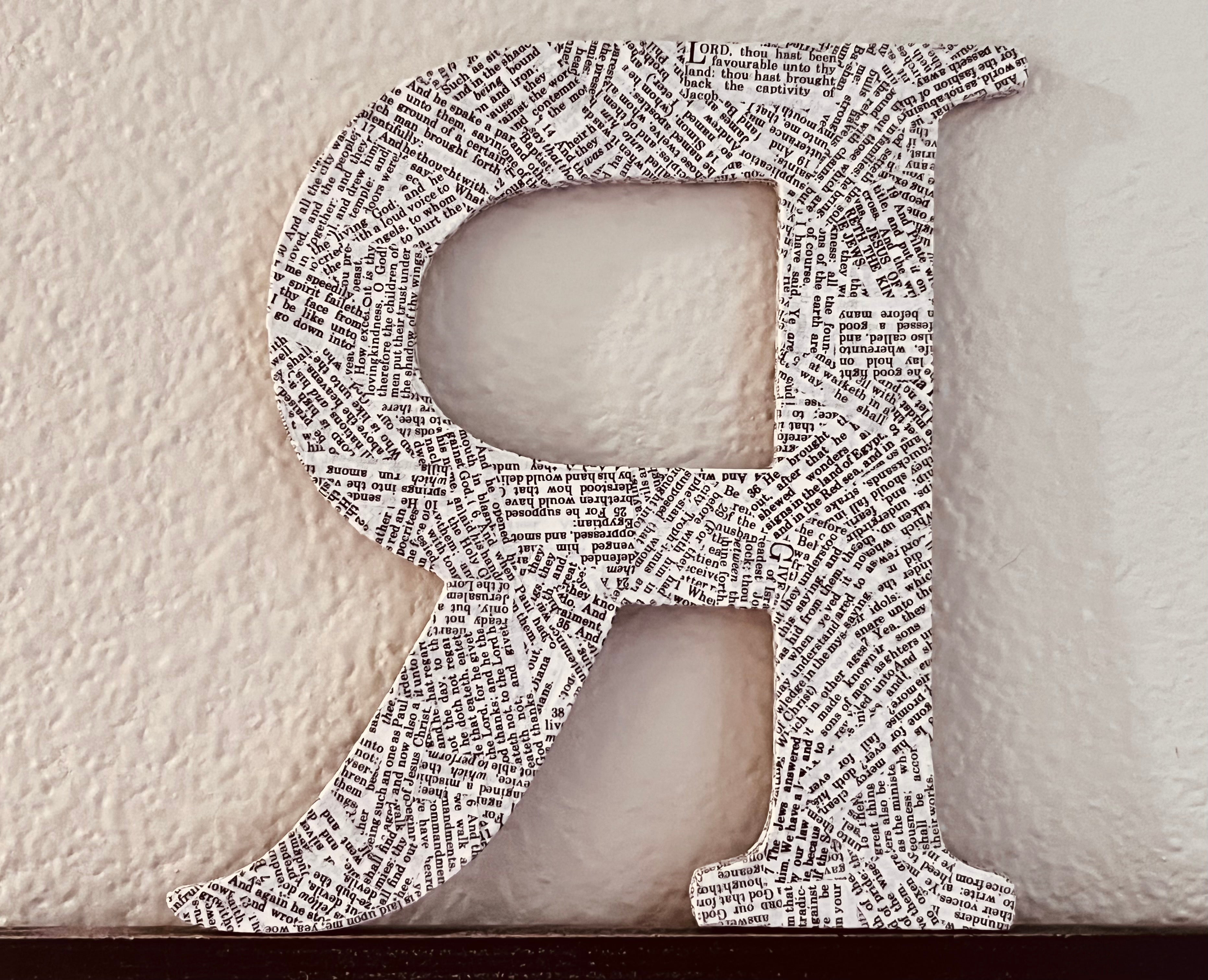 Letter R - small