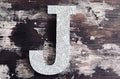 Letter J - medium