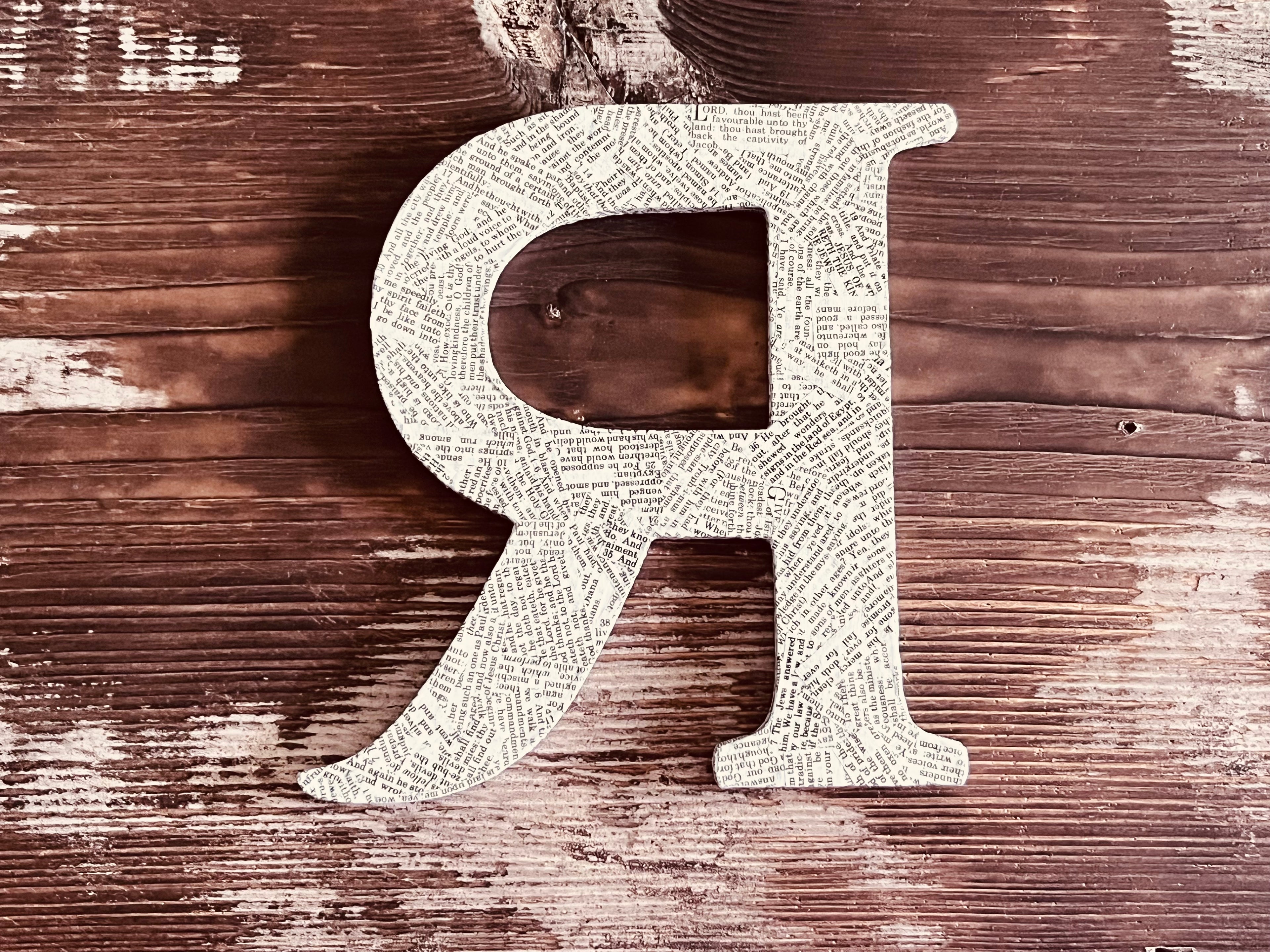 Letter R - small
