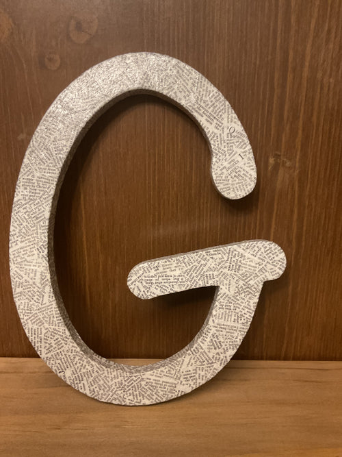 Letter G - medium
