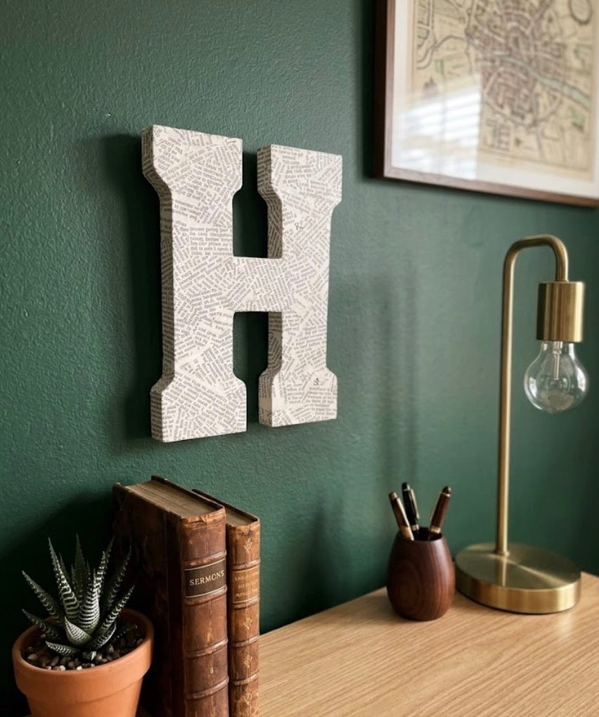Letter H - medium