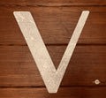 Letter V - large