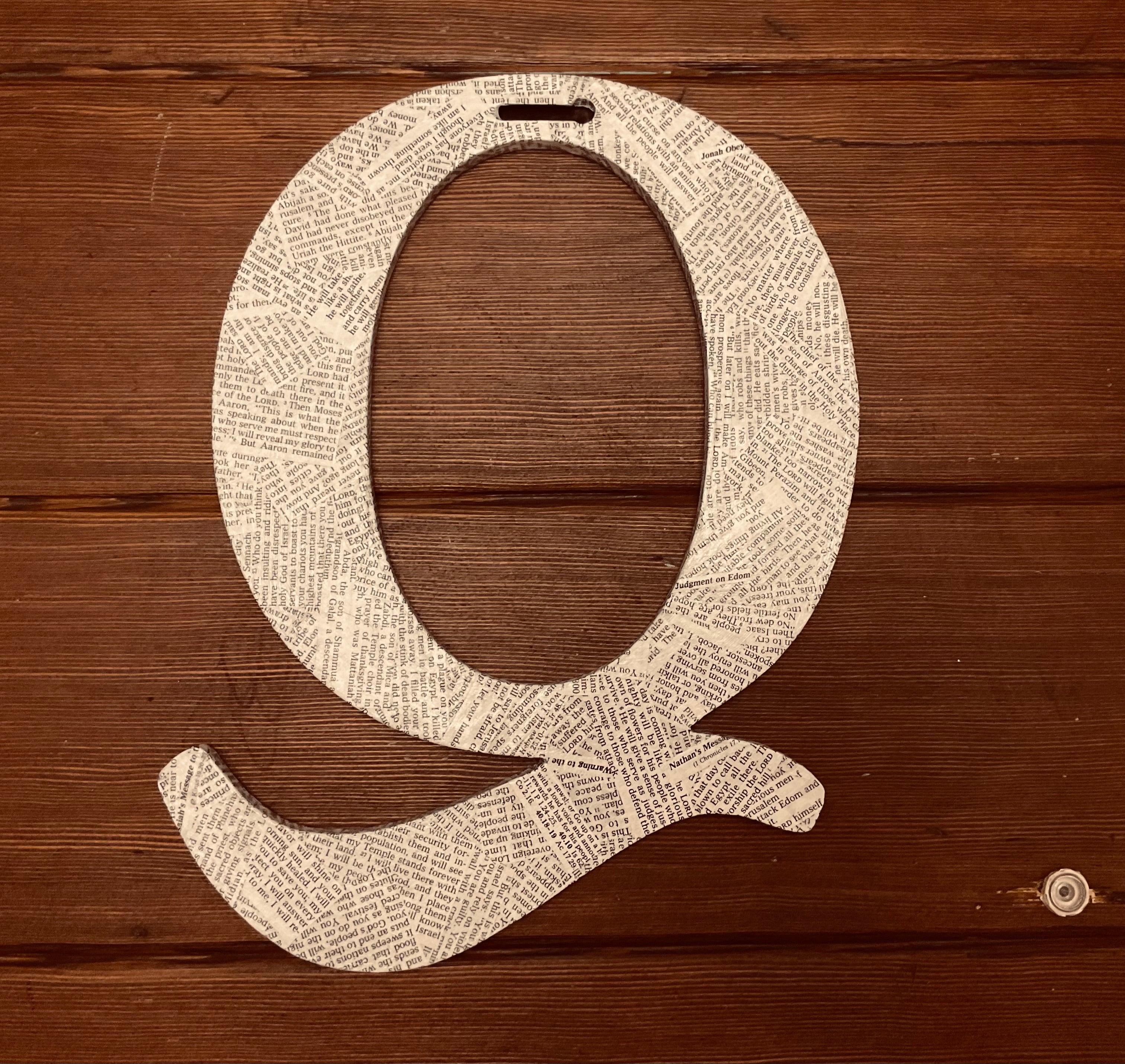Letter Q - medium